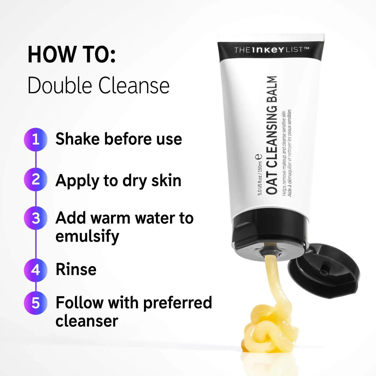 Oat cleansing balm Inkey list