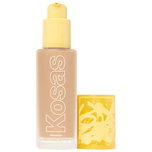 Revealer Skin-Improving Foundation SPF 25 with Hyaluronic Acid and Niacinamide Kosas