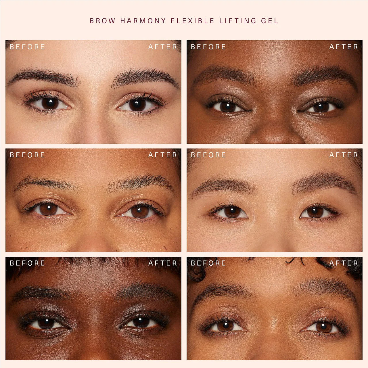 Brow Harmony Flexible Lifting and Laminating Eyebrow Gel Rare beauty