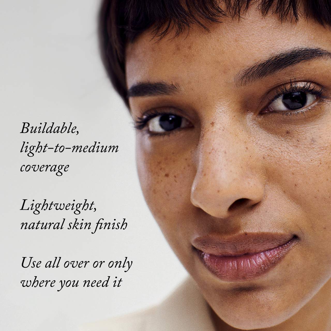 The minimalist perfecting complexion foundation and concealer stick MERIT