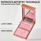 Major glow creme & powder light reflecting translucent highlighter Duo PATRICK TA