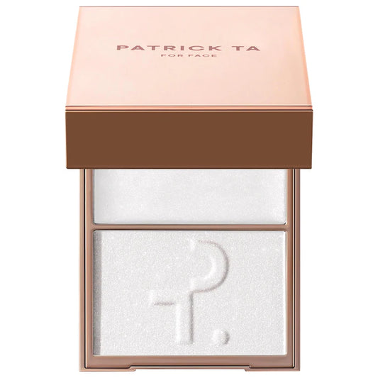 Major glow creme & powder light reflecting translucent highlighter Duo PATRICK TA