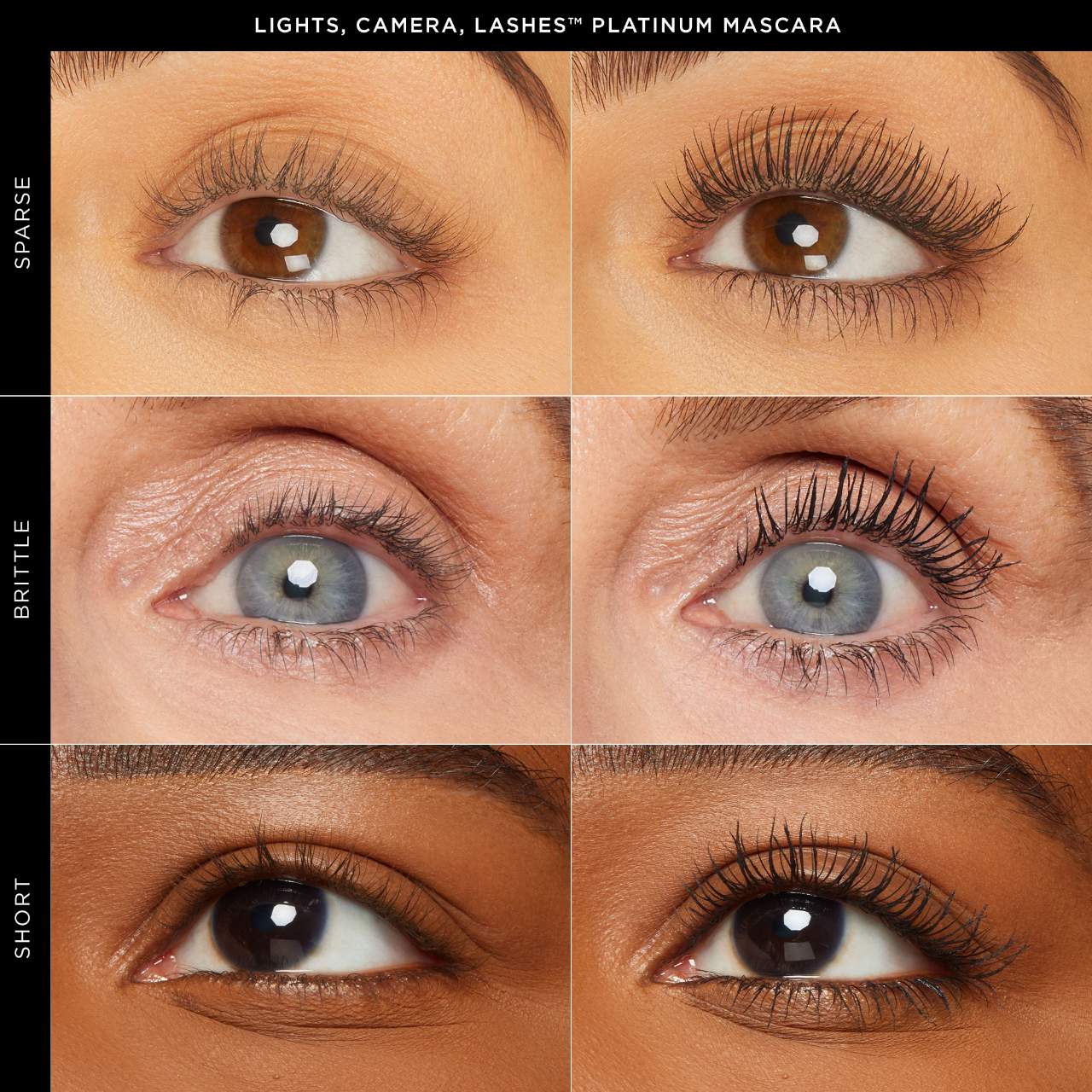 Lights, camera, lashes™ platinum mascara (black) Tarte