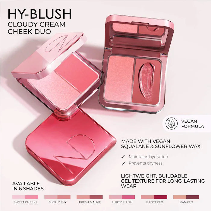 Hy-Blush cloudy cream cheek duo Natasha Denona