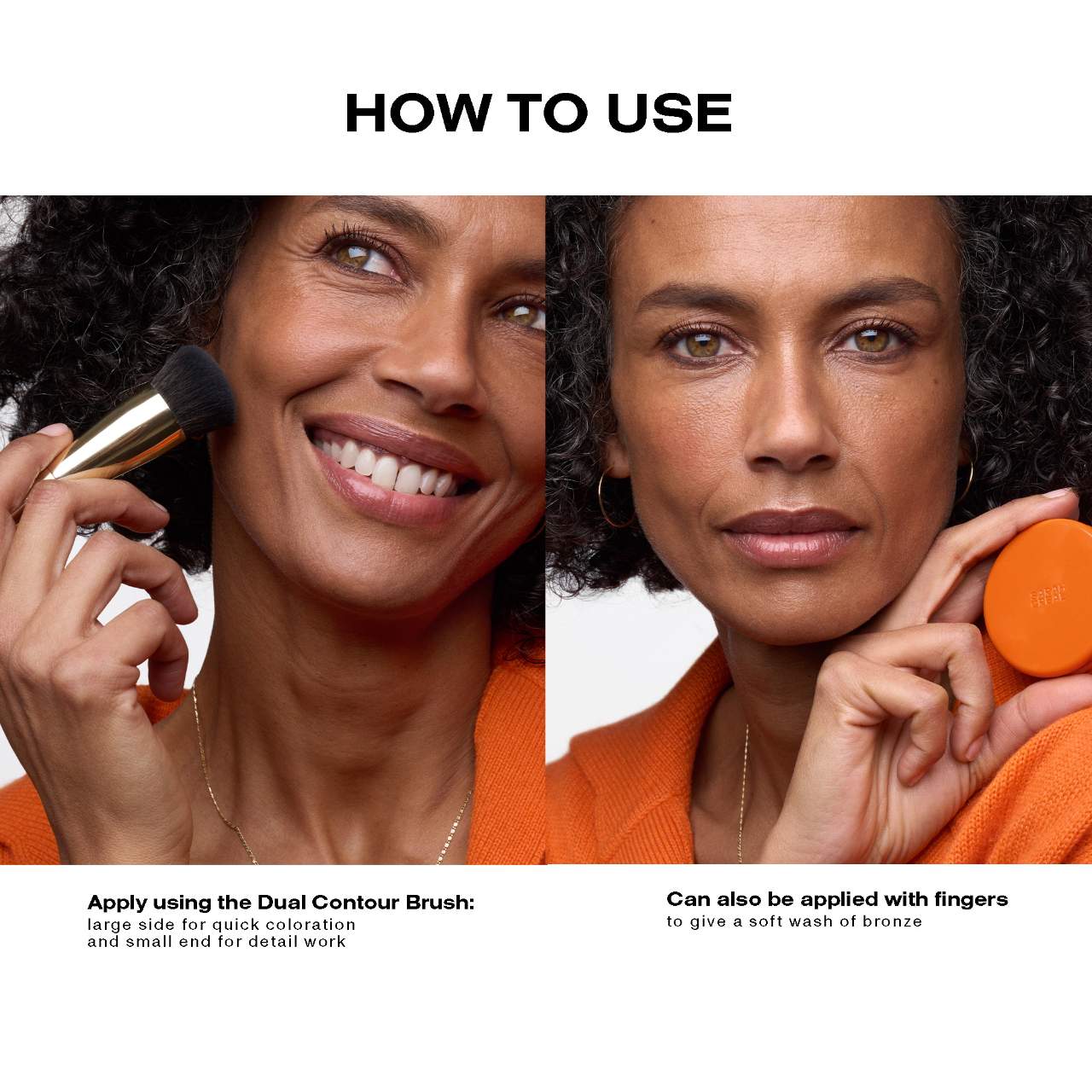 Just like paradise 12h peptide sculpting cream bronzer Sarah Creal