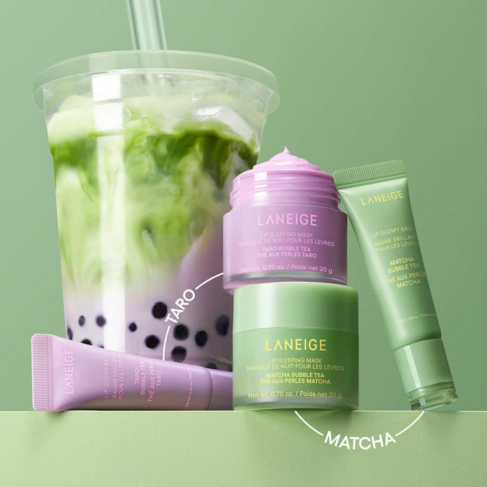 Lip sleeping mask intense hydration with vitamin C Laneige Matcha Bubble Tea