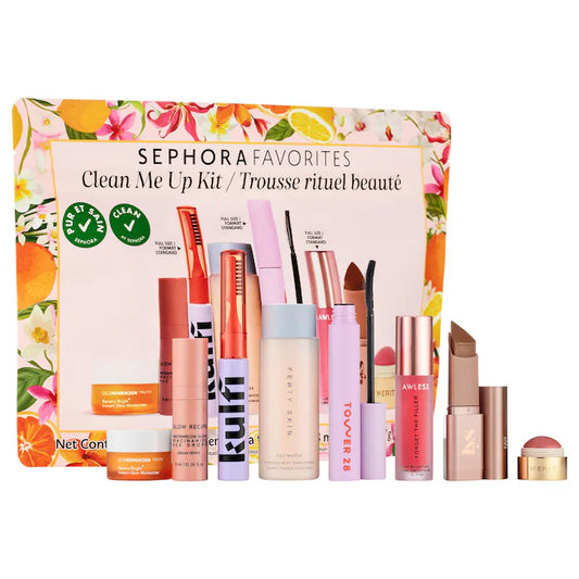 Clean Me Up Makeup and Skincare Value Set Sephora Favorities