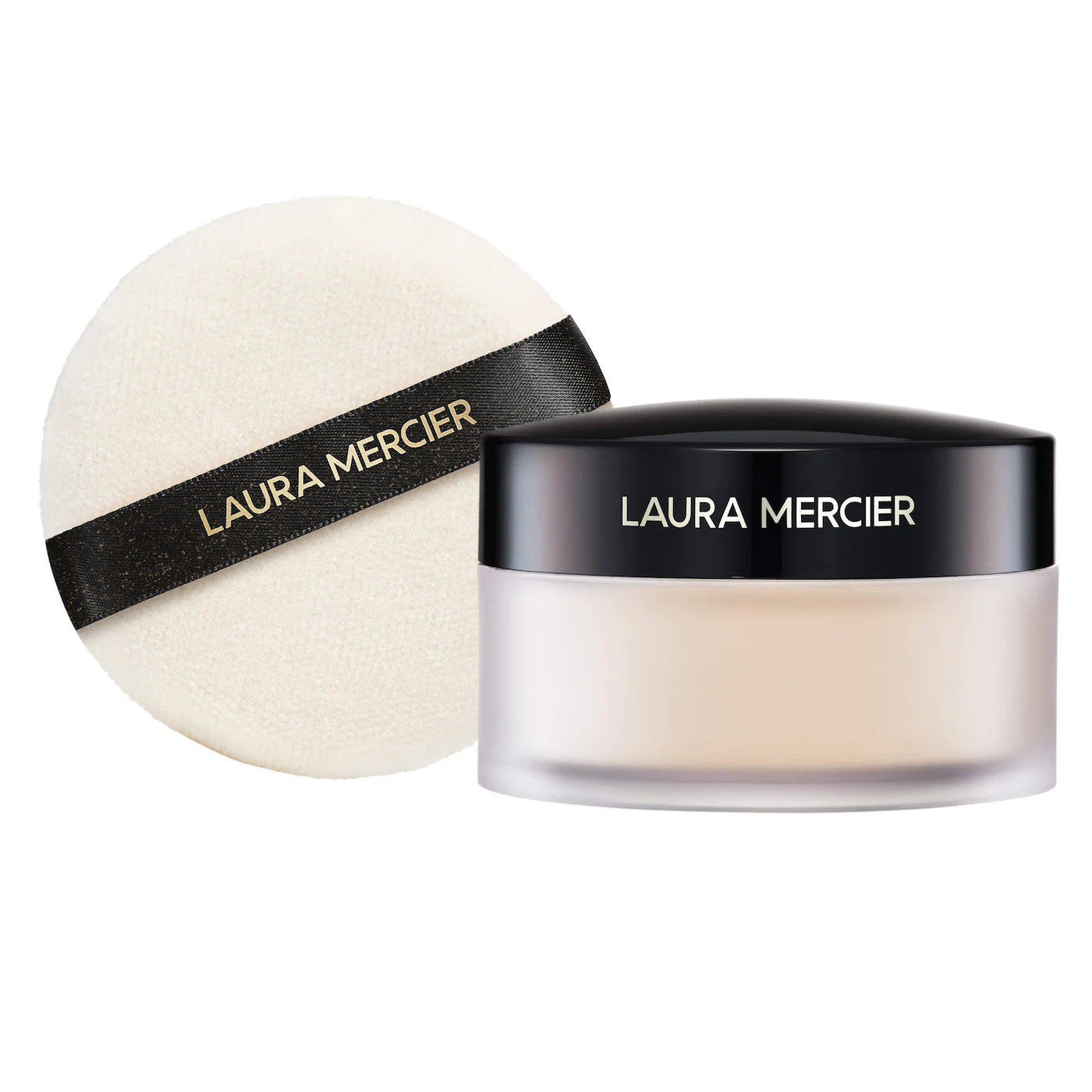 Indulgent Icons Translucent Loose Powder & Velour Puff Duo Gift Set Laura Mercier
