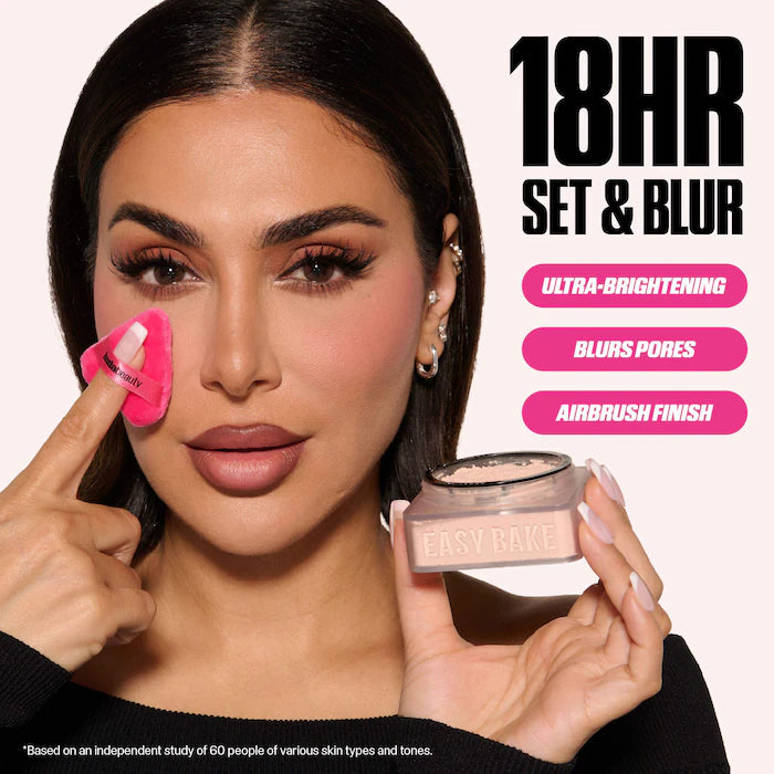 Easy bake blurring loose baking & setting powder Huda Beauty