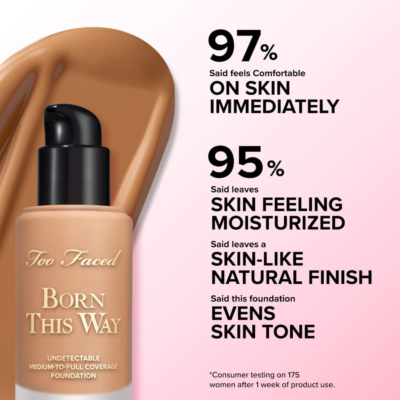 Born This Way Undetectable Medium-To-Full Coverage Foundation Too Faced