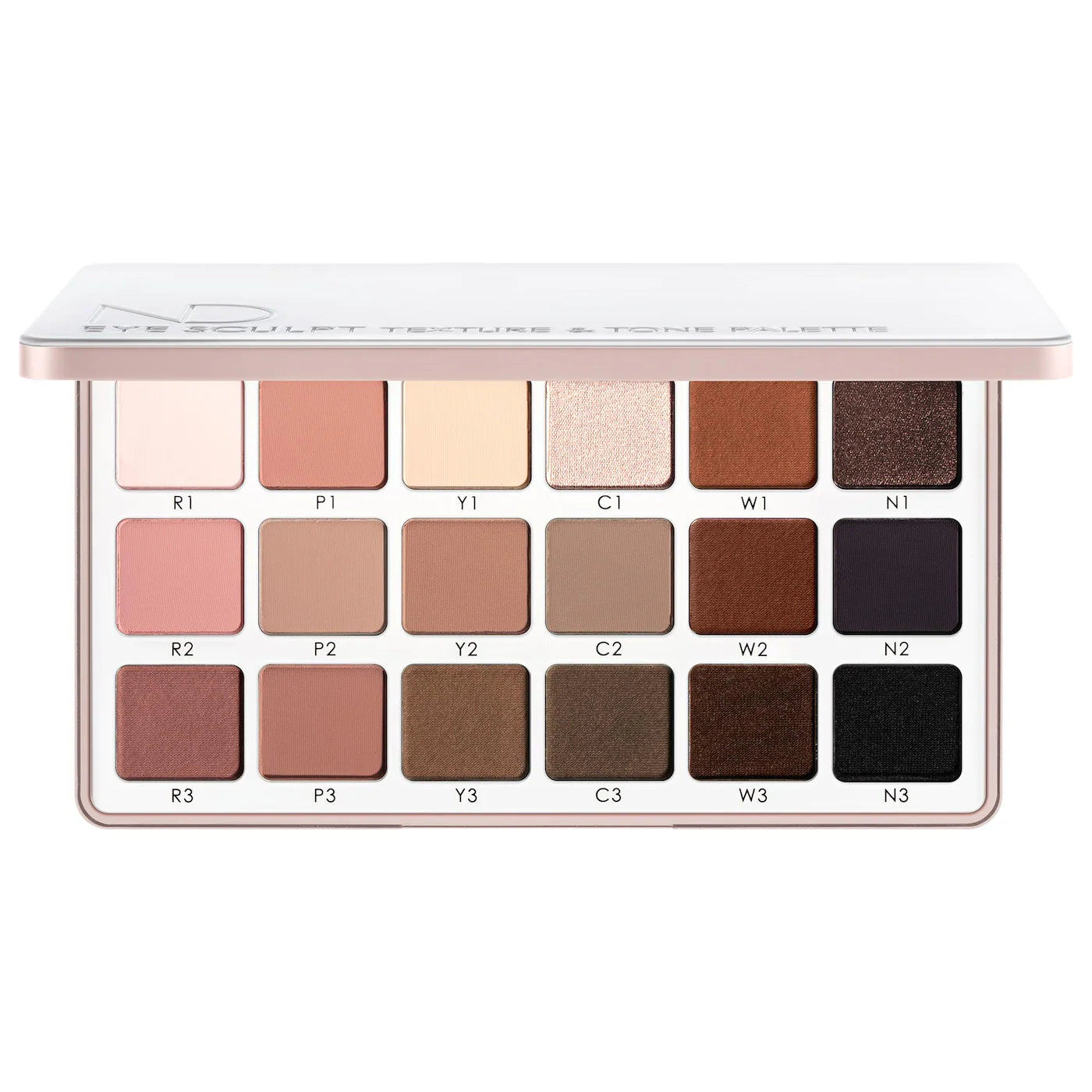 Eye sculpt texture & tone eyeshadow palette NATASHA DENONA