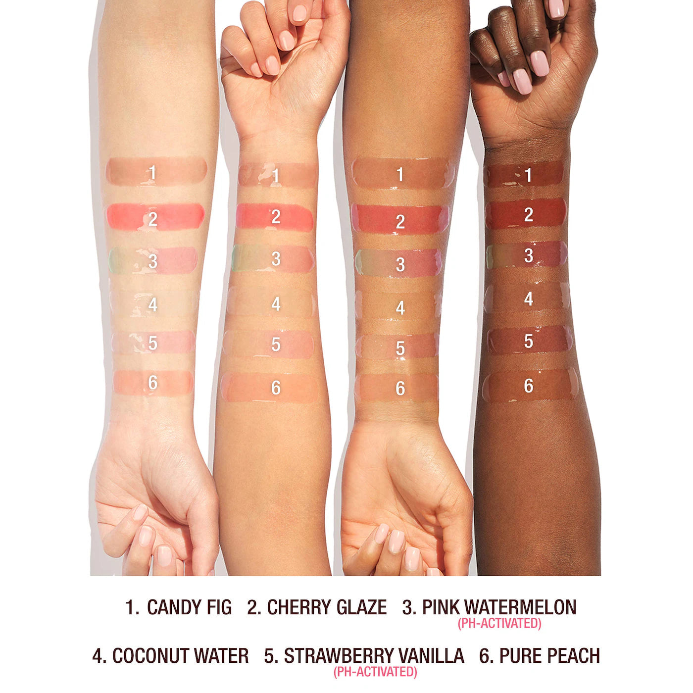 Unreal Lips Healthy Glow Nectar Lip Oil with Hyaluronic Acid and Vitamin E Charlotte Tilbury
