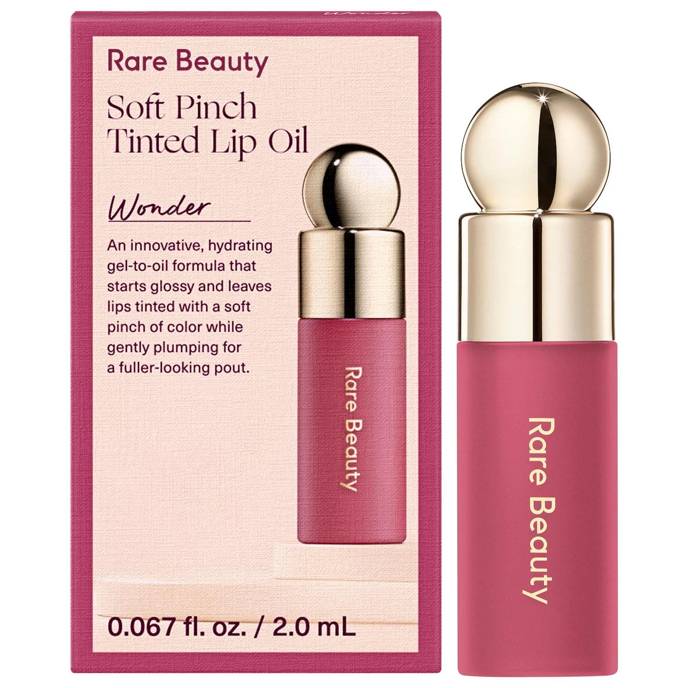 Mini Soft Pinch Tinted Lip Oil Stain  Rare Beauty by Selena Gomez