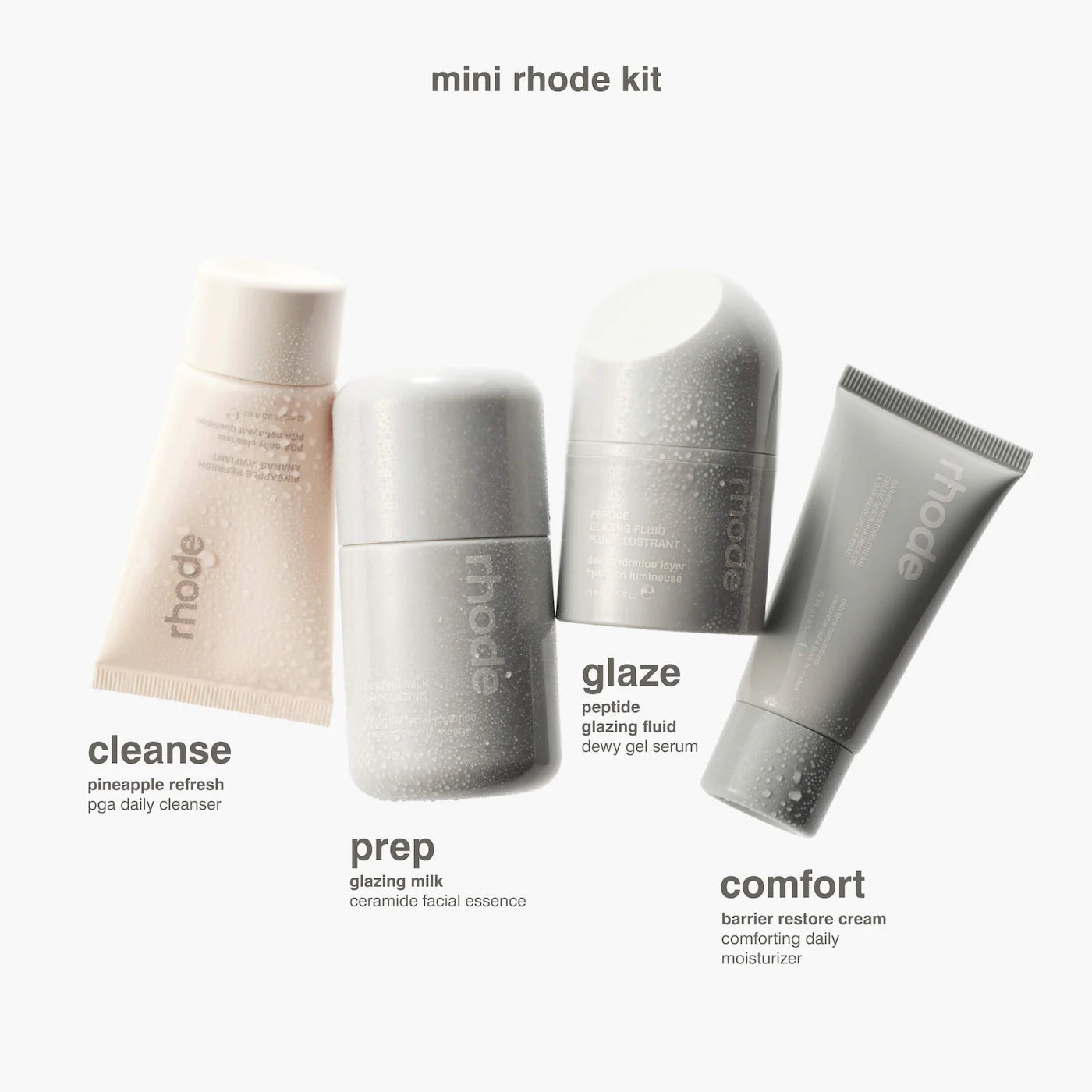 Mini Rhode Kit Glazed Skincare Essentials rhode