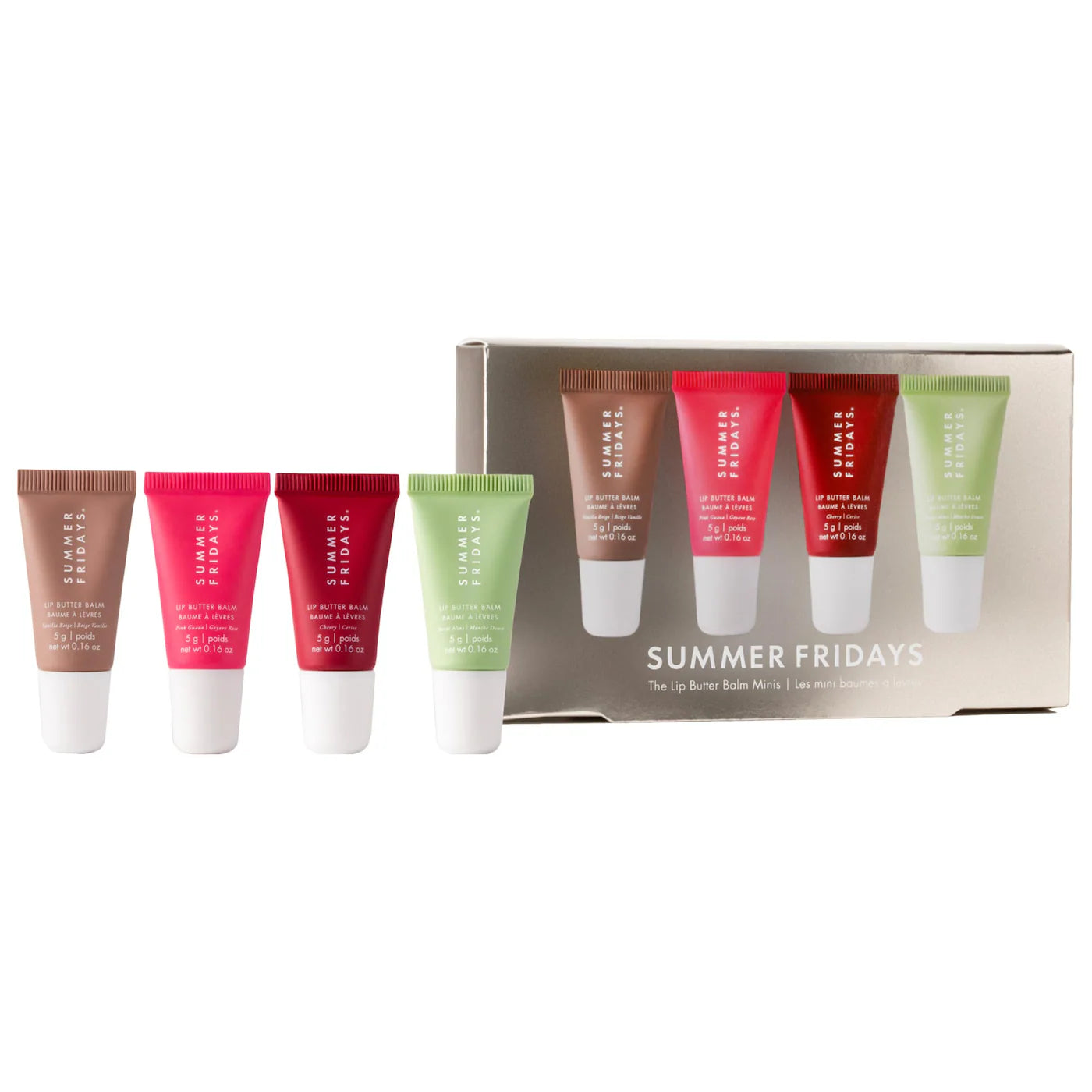 The Lip Butter Balm Minis kit Summer Fridays
