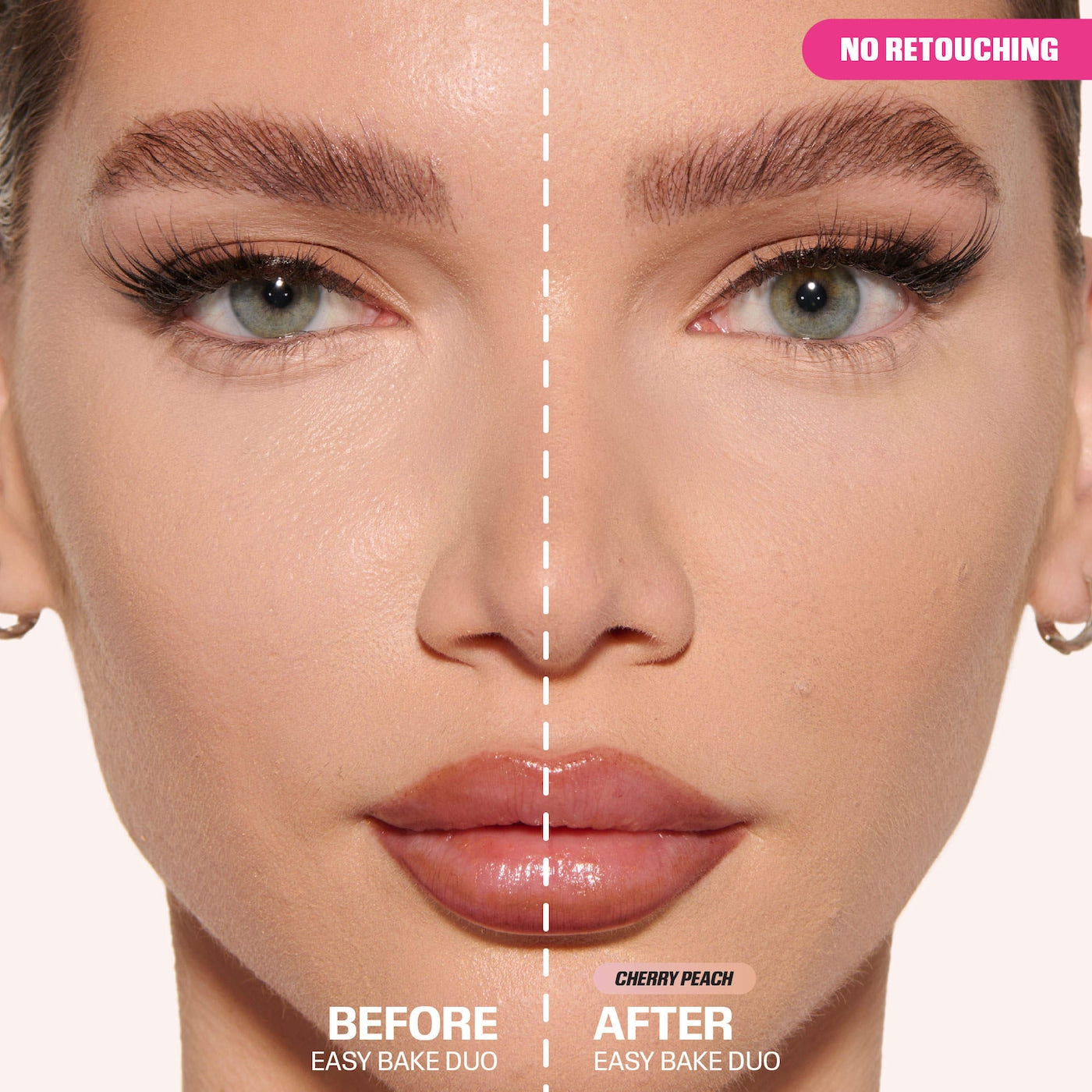 Easy Bake Loose Powder Brightening + Correcting Duo HUDA BEAUTY