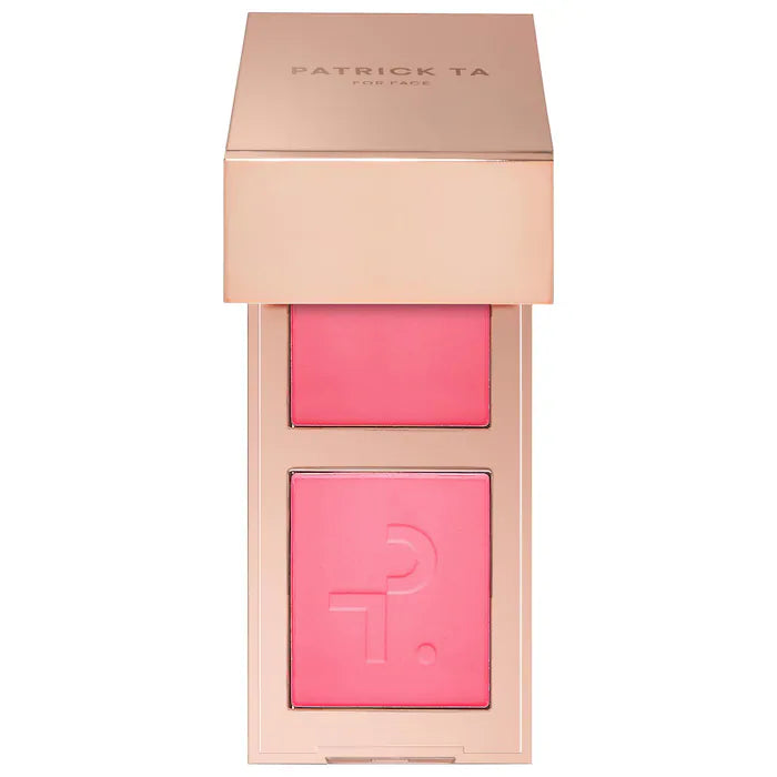Mini Major Headlines Double-Take Crème & Powder Blush Duo Patrick Ta