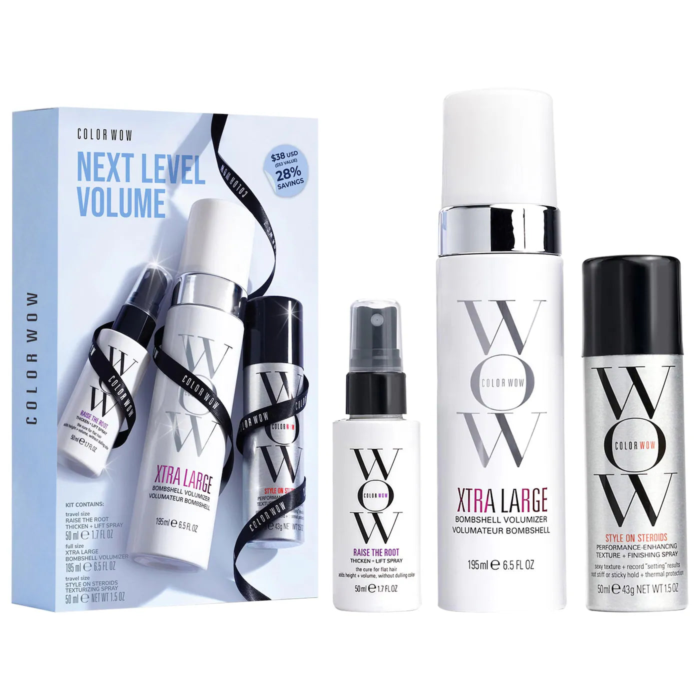 Next level volume hair gift set COLOR WOW