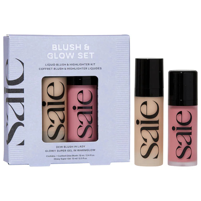 Blush & glow gift set Saie