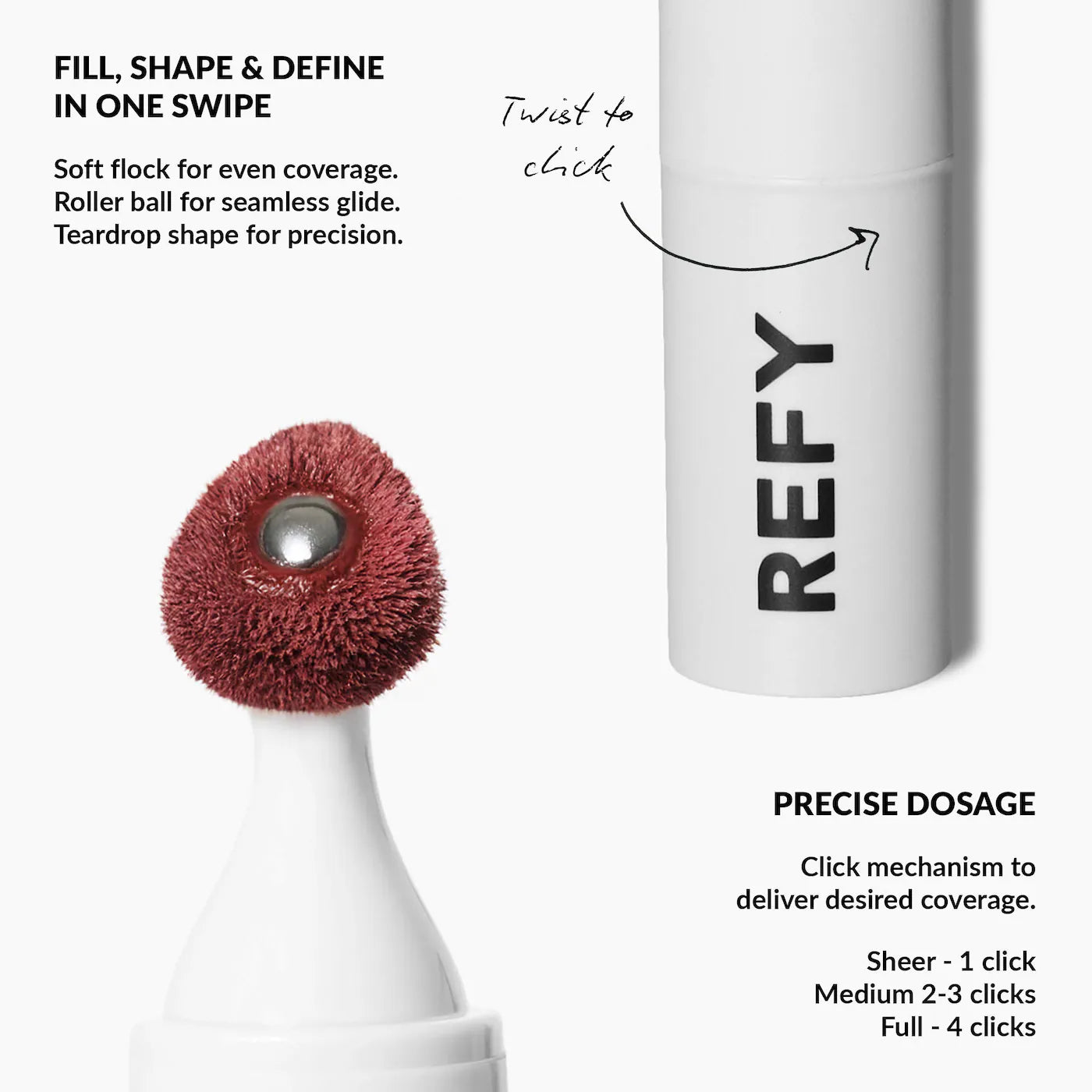 Satin liquid lipstick pen with vitamin E REFY