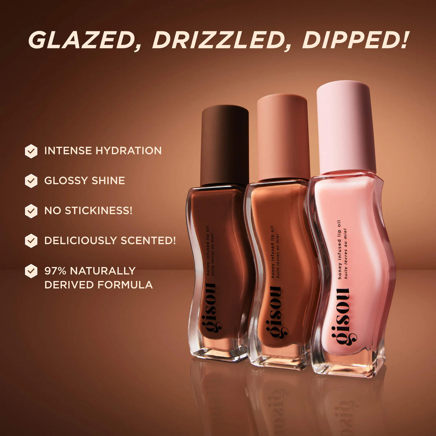 Honey Infused Hydrating Lip Oil Gisou