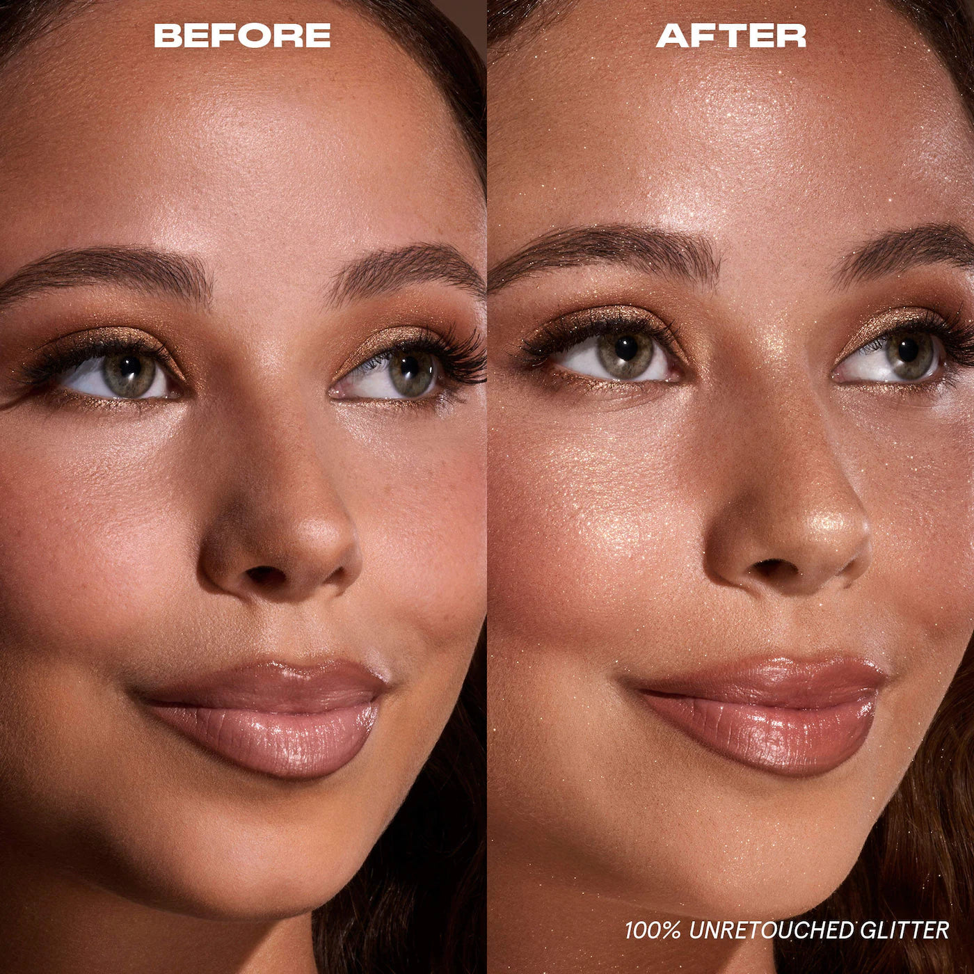 On 'til dawn waterproof glitter setting spray - Brown Sugar One Size