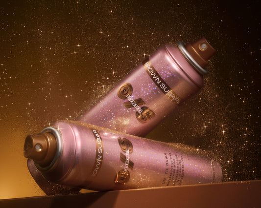 On 'til dawn waterproof glitter setting spray - Brown Sugar One Size