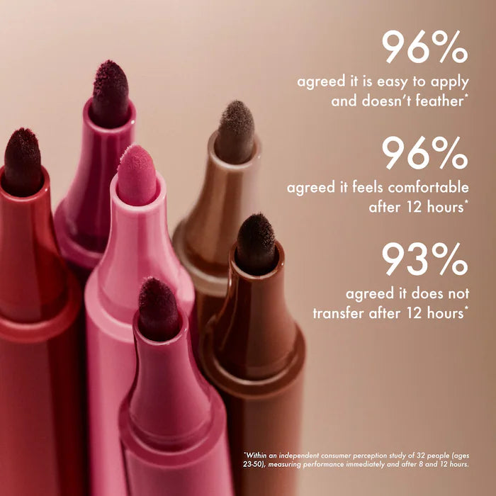 Flushed lip stain 12HR transfer-proof lip tint Summer Fridays