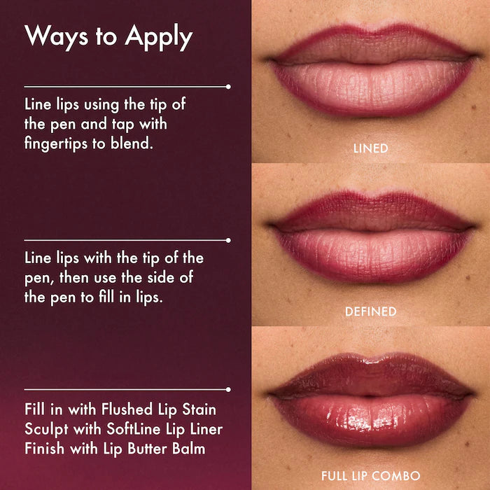 Flushed lip stain 12HR transfer-proof lip tint Summer Fridays