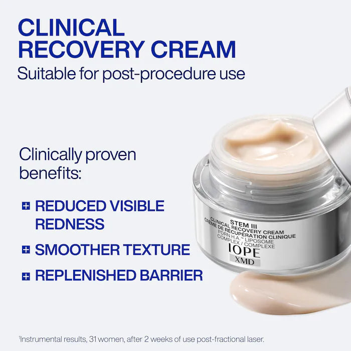 XMD stem III clinical recovery cream for dry skin IOPE