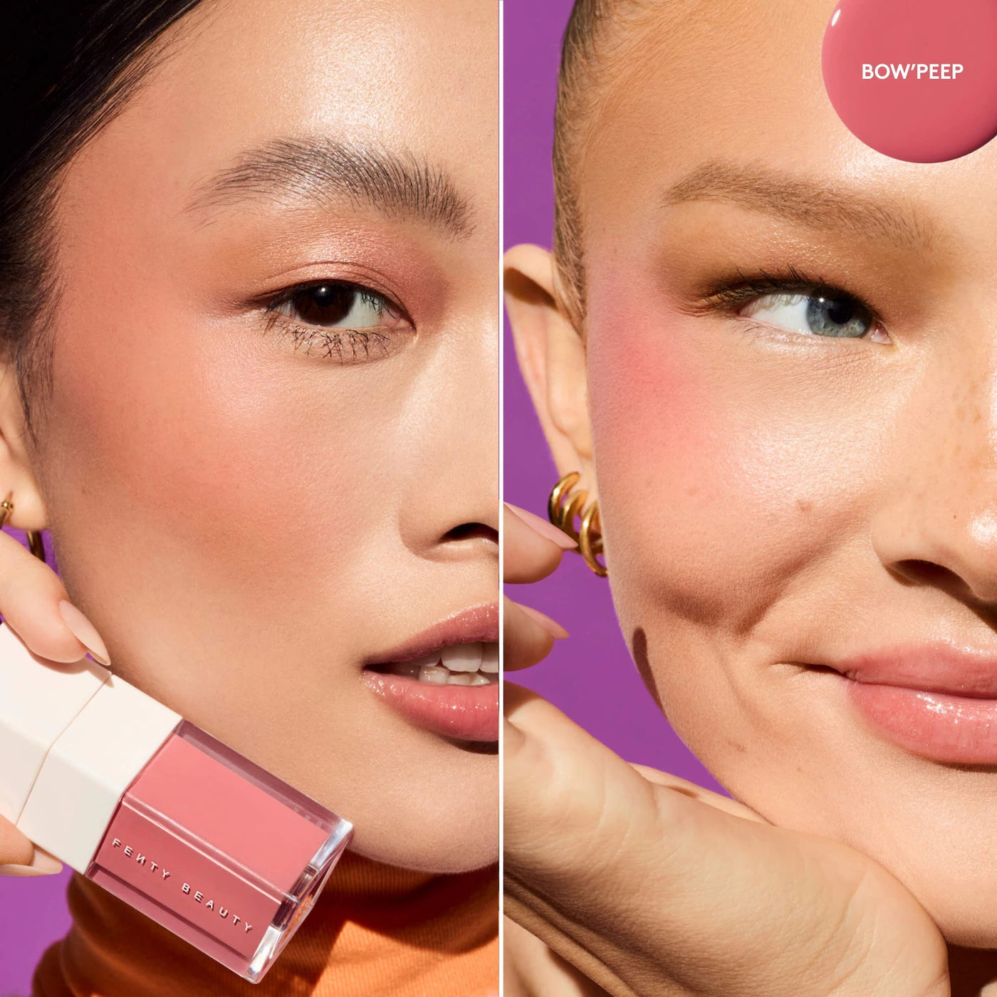 Shake ’N play buildable liquid blush Fenty Beauty