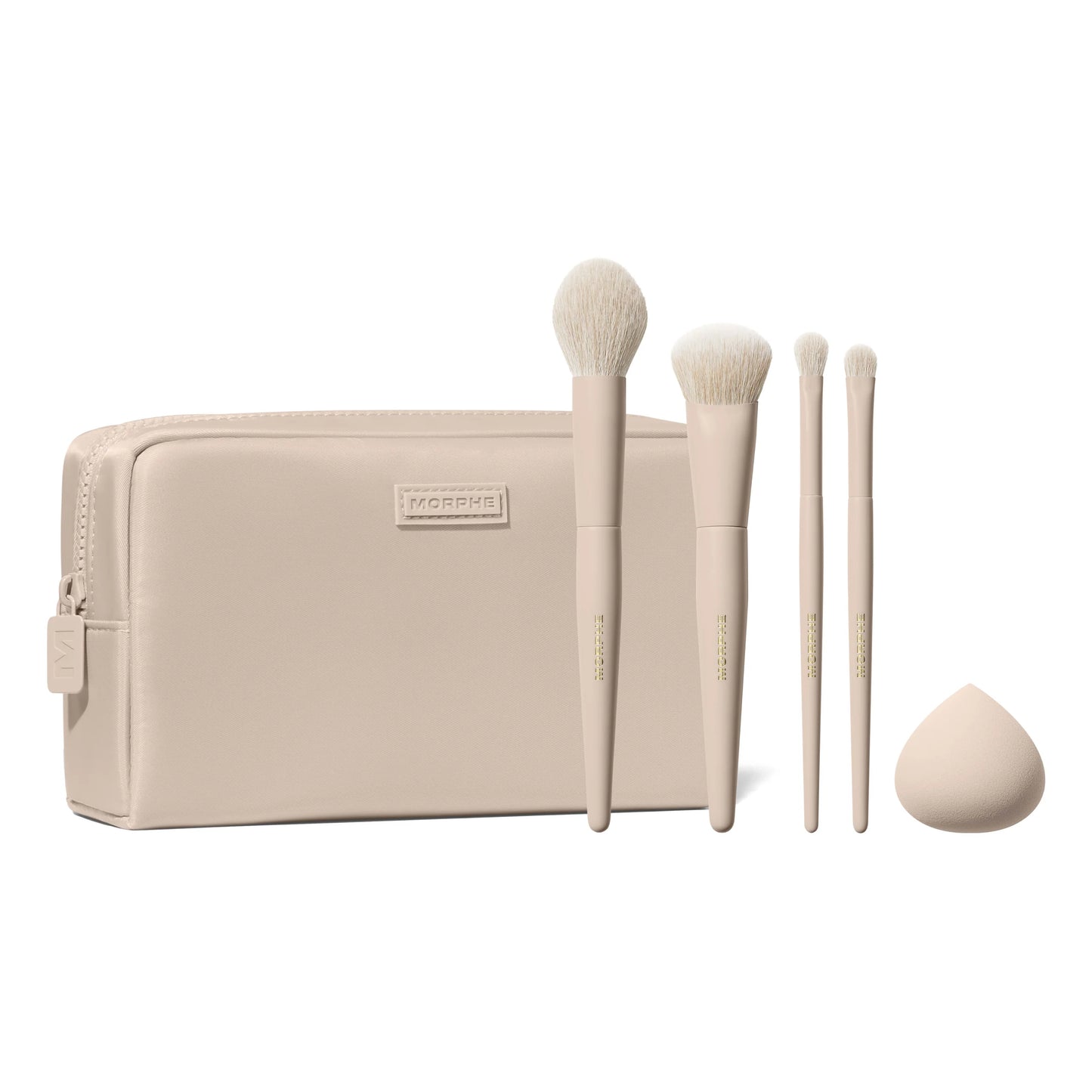 Oat Latte 5-Piece Face & Eye Brush Set Morphe