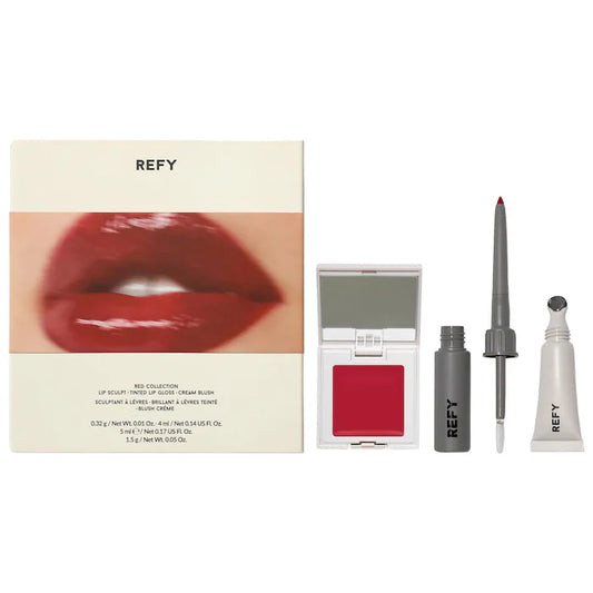Red collection lip & cheek set Refy