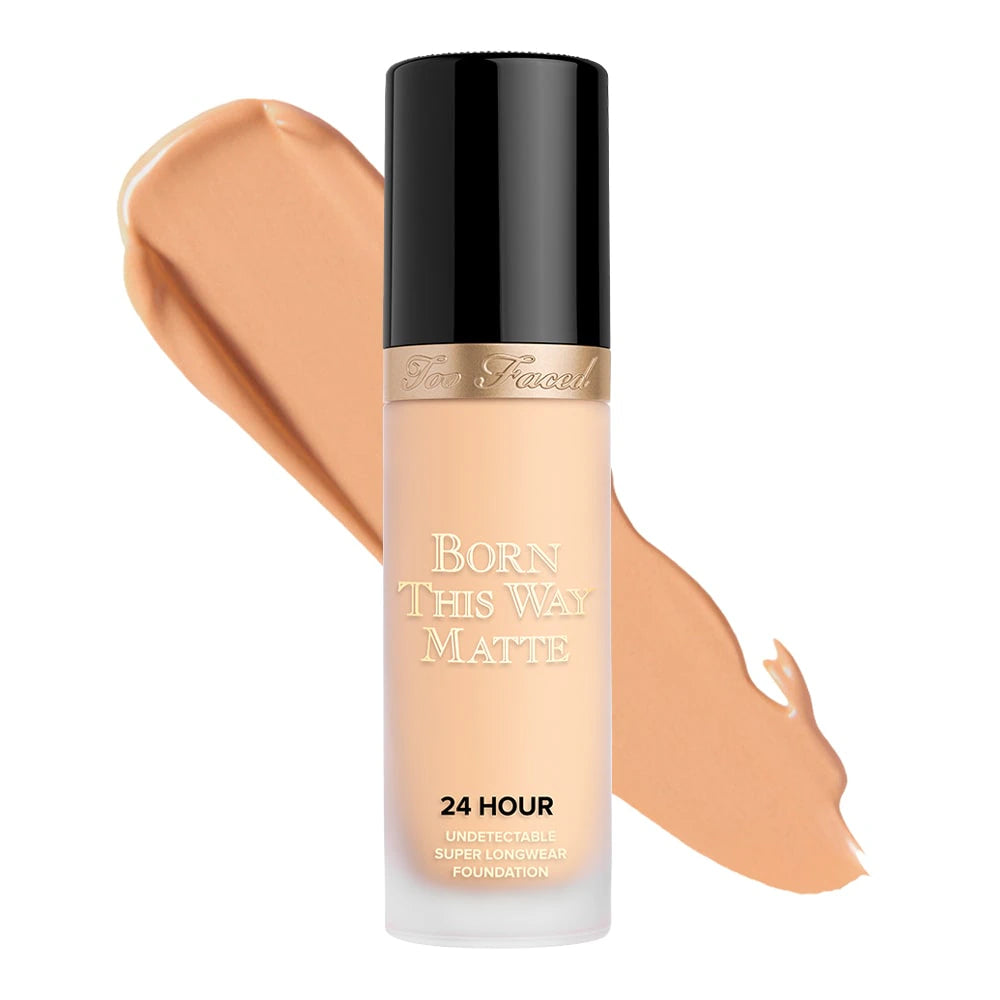 Born this way matte 24 hour undetectable super longwear foundation Too Faced