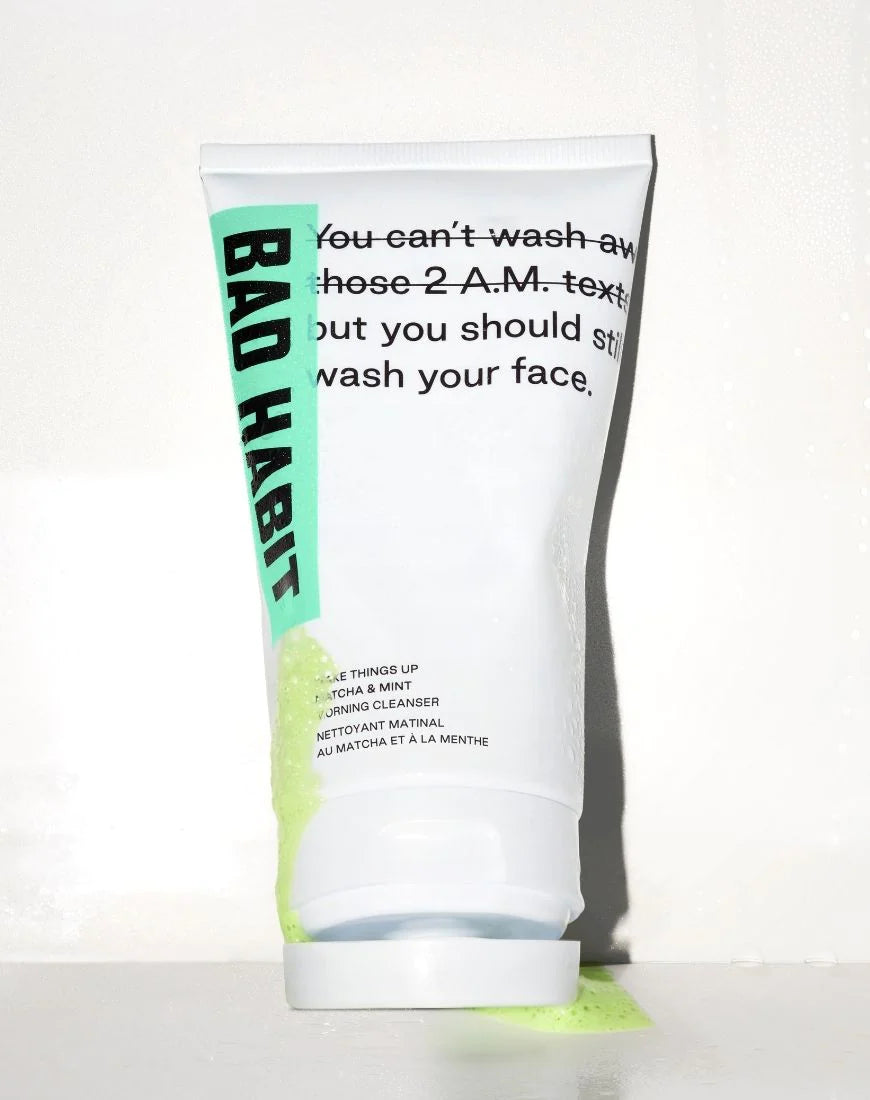 Wake things up matcha & mint daily cleanser Bad Habit - APGMakeupSolution
